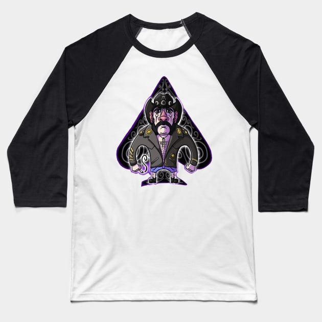 Lemmy Ace Baseball T-Shirt by Tameink